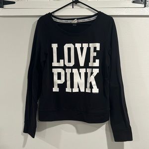 PINK Logo Scoop Sweatshirt